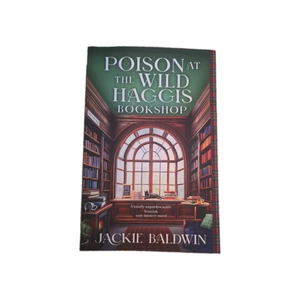 Poison at the Wild Haggis Bookshop by Jackie Baldwin (2026, Trade Paperback)